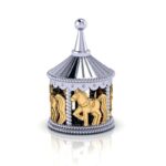 КОЛОКОЛЬЧИК СИМВОЛ ГОДА 2026 «КАРУСЕЛЬ». Новогодний сувенир